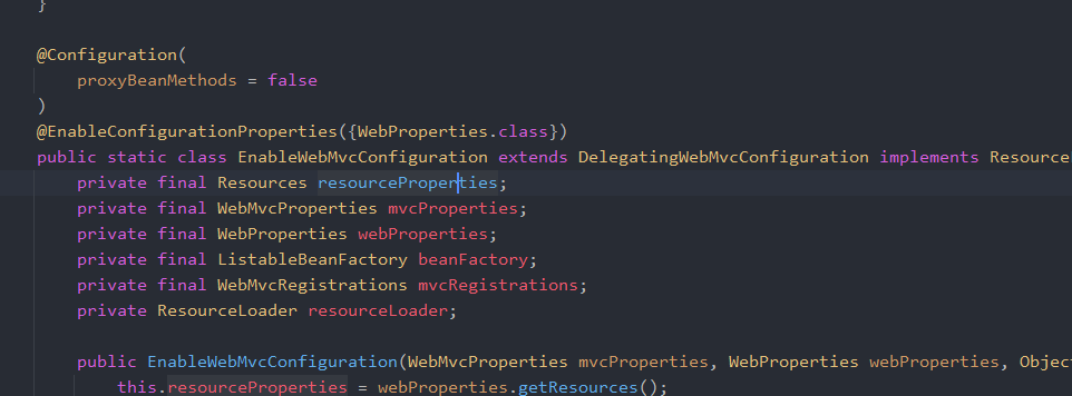 EnableWebMvcConfiguration