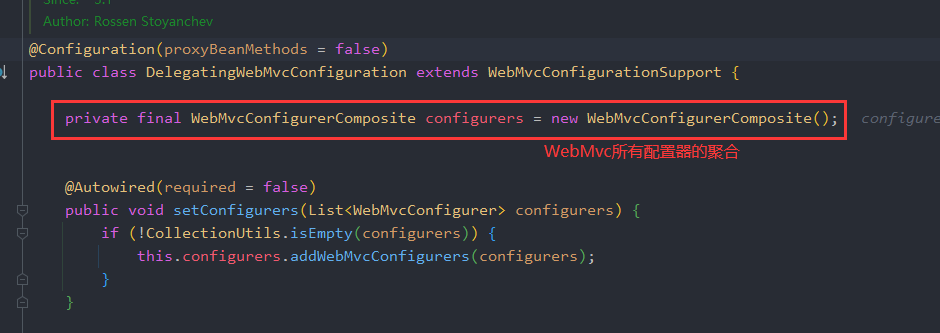 DelegatingWebMvcConfiguration