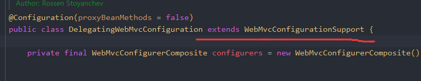 DelegatingWebMvcConfiguration
